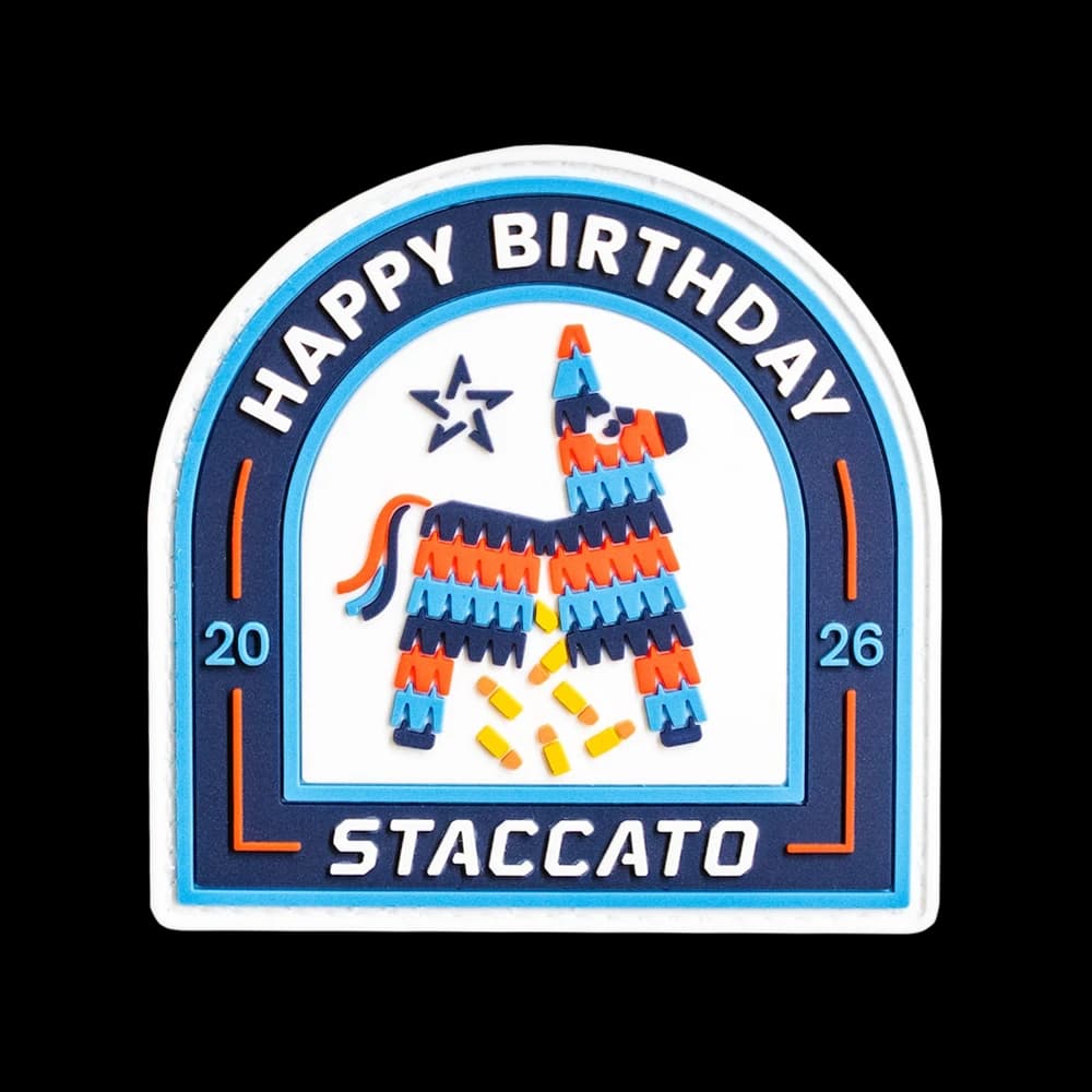 Staccato 368 Birthday Patch