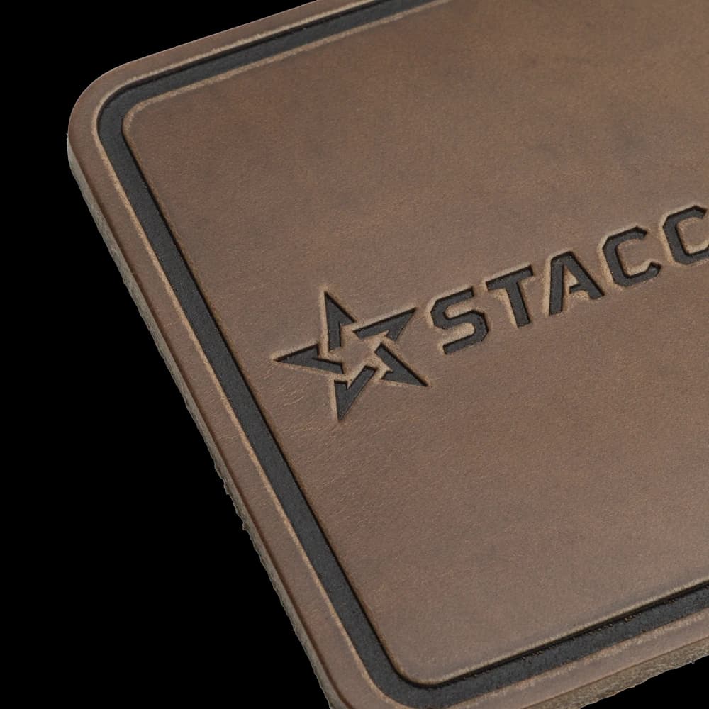 Staccato Leather Coasters - Set of 4