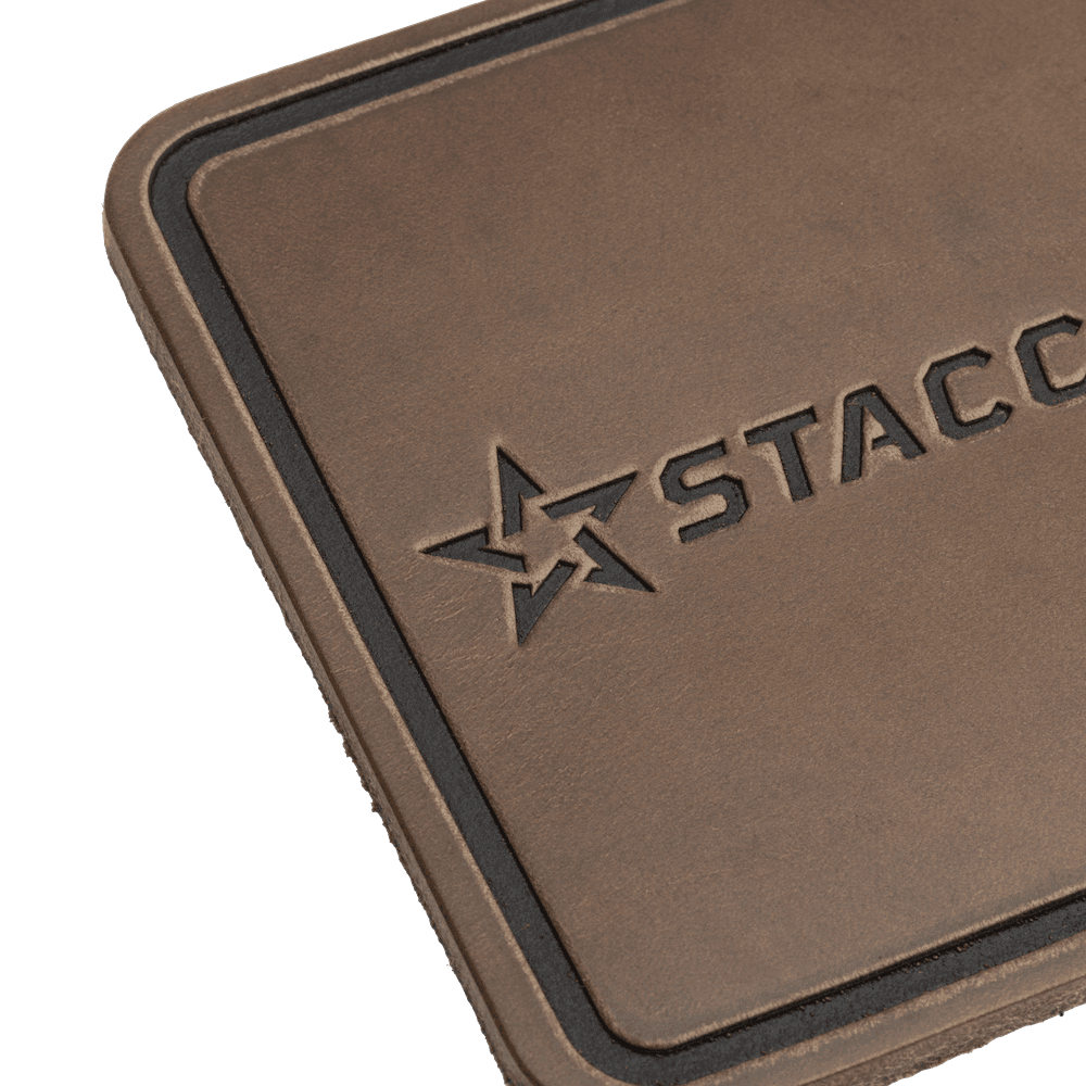 Staccato Leather Coasters - Set of 4
