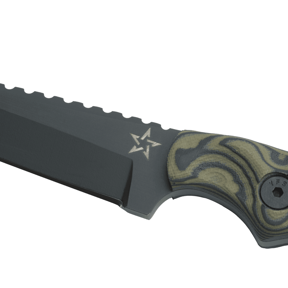Staccato X Stroup Knives Fixed Blade MK2 Knife