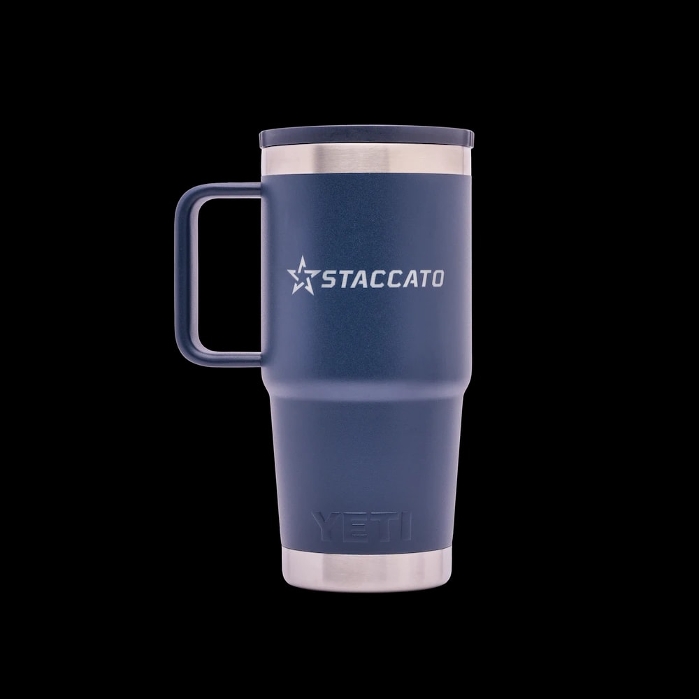 Staccato YETI 20oz Rambler Straw Mug