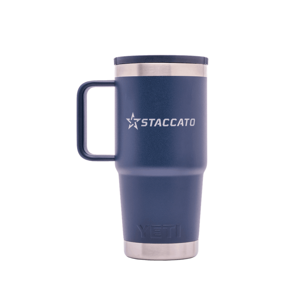 Staccato YETI Rambler 20oz Straw Mug