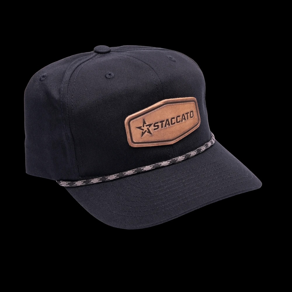 Staccato Leather Patch Hat