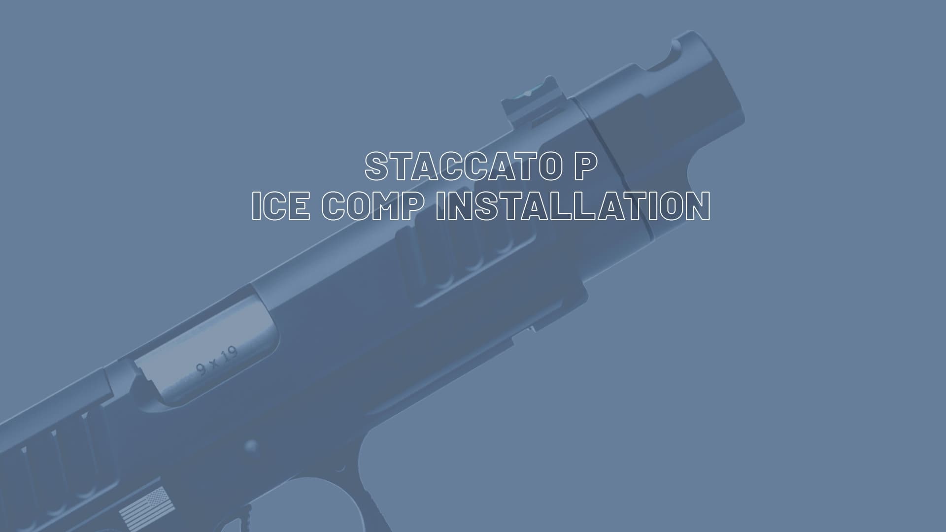 Staccato P ICE Compensator Installation