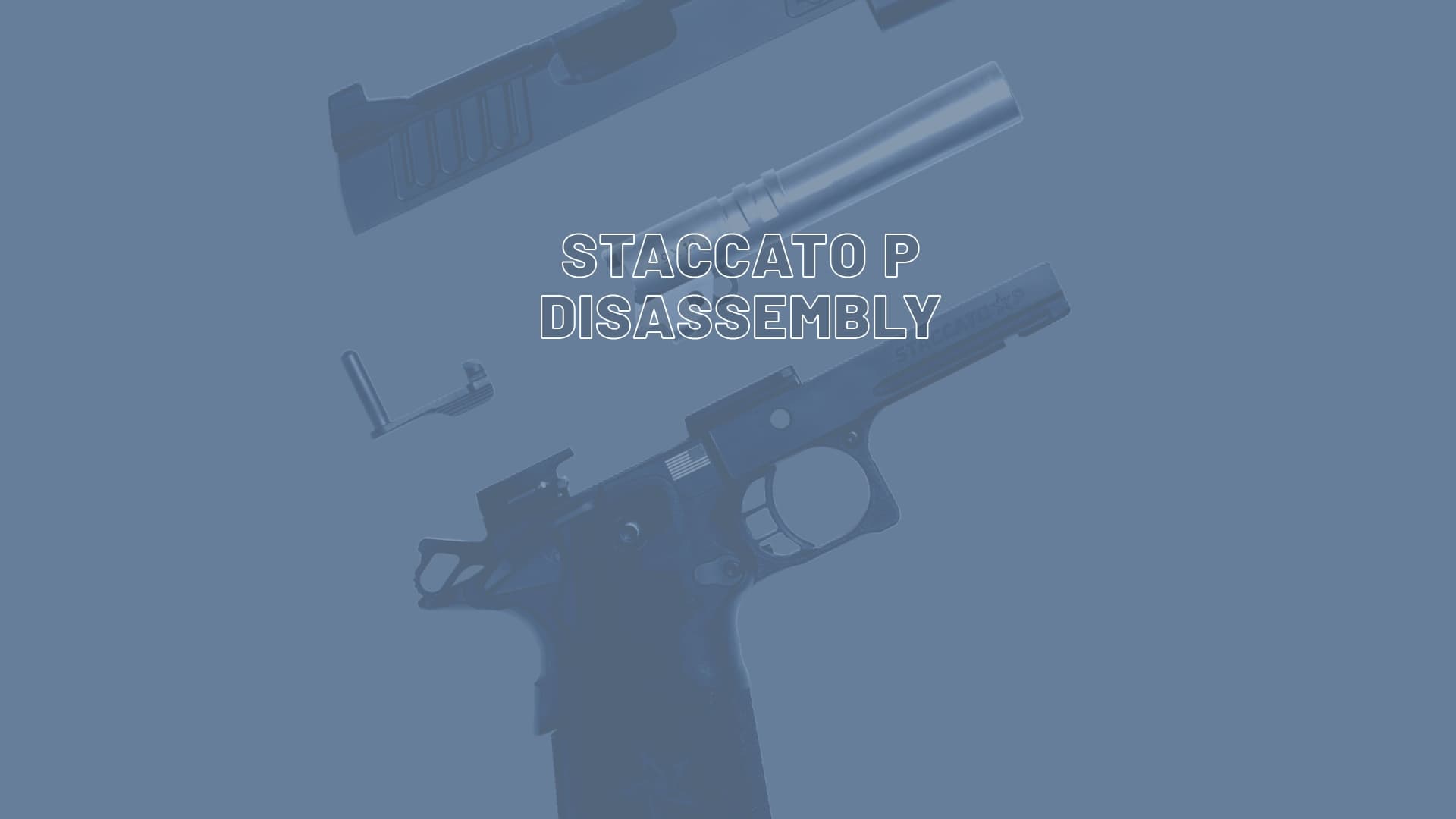 Staccato P Disassembly
