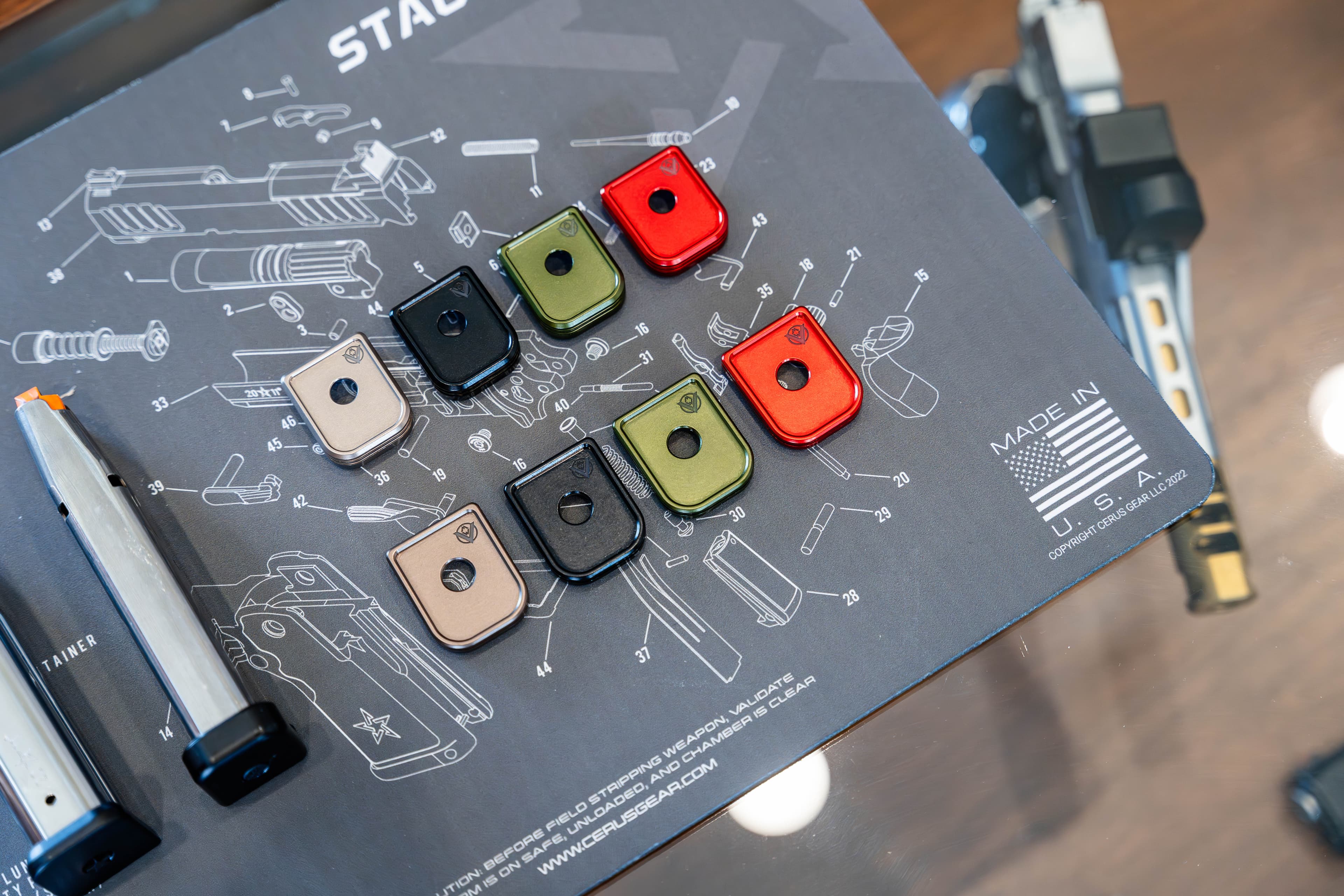 Vulcan Machine Werks Base Plates