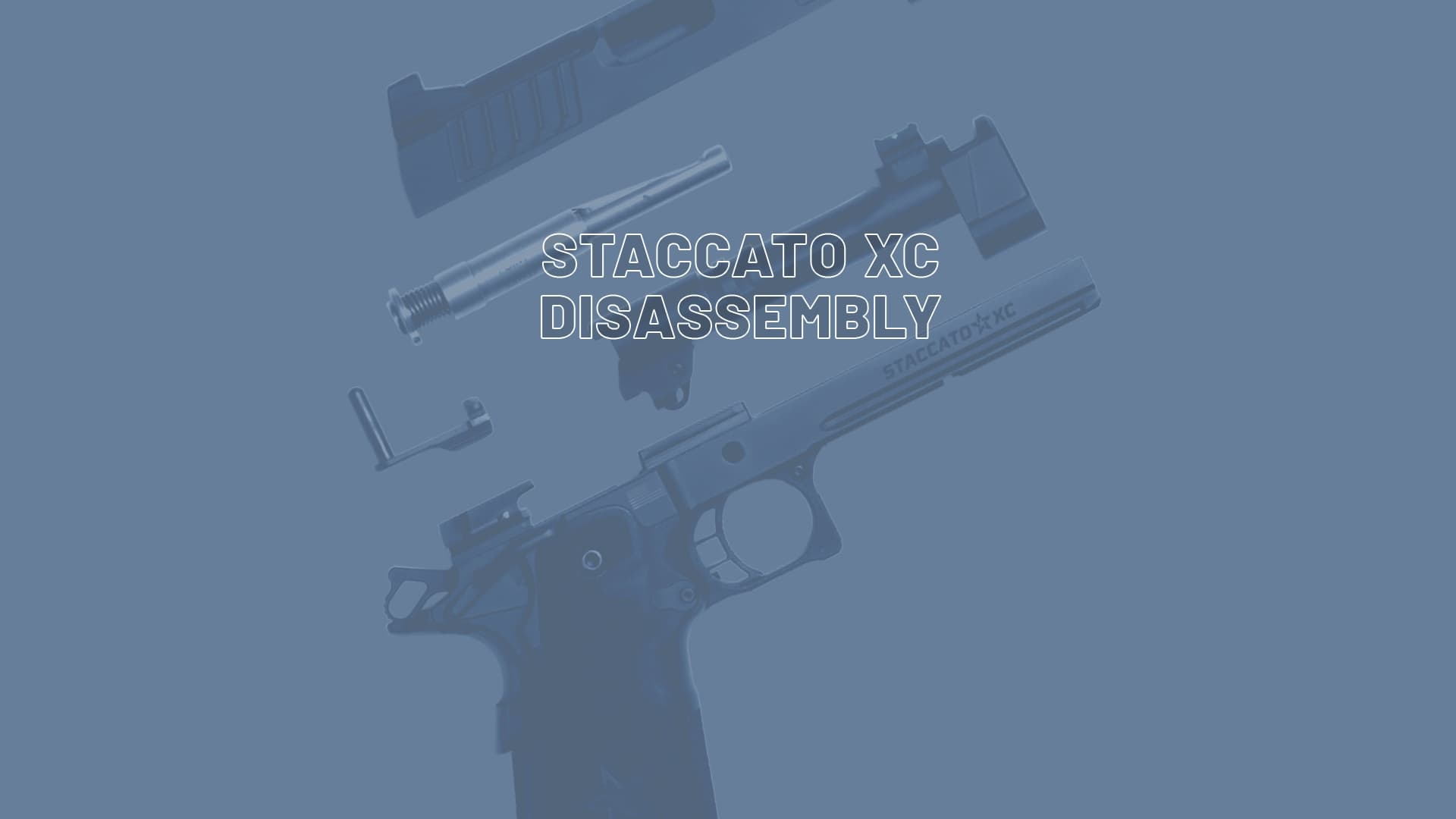 Staccato XC Disassembly