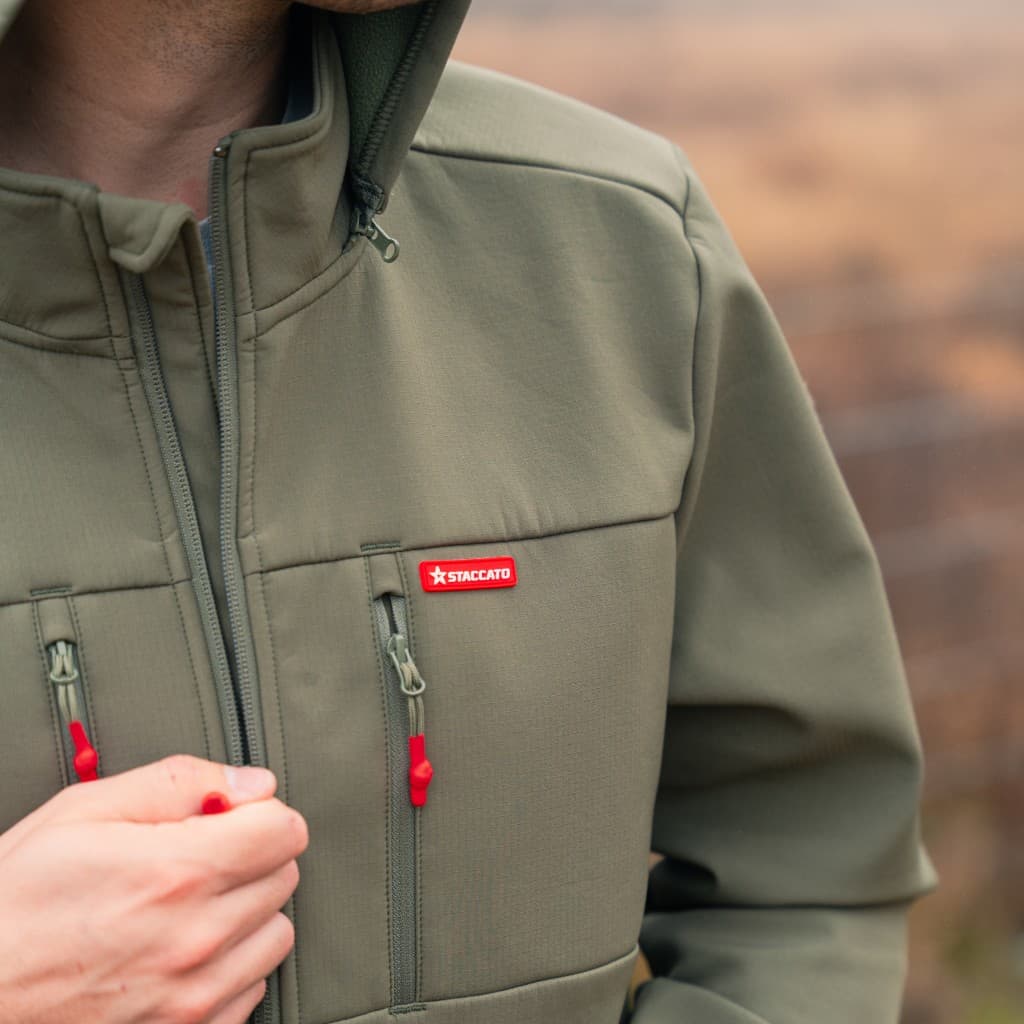 Social Card Softshell Olive 4